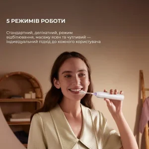 Електрична зубна щітка Mova Fresh White (ATB13A-WH) UA