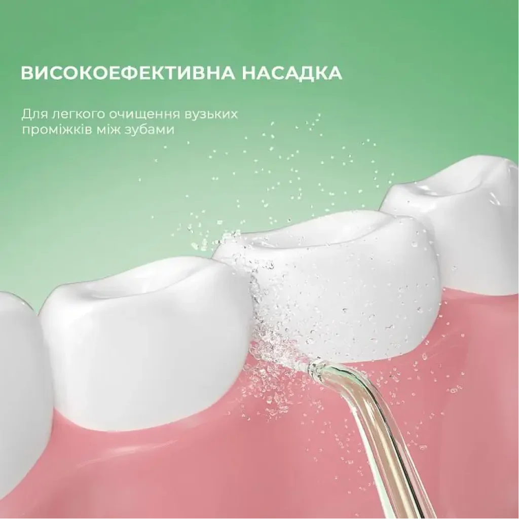 Іригатор Oclean W10 Green NEW-2 NOZZLES (6970810555745) UA