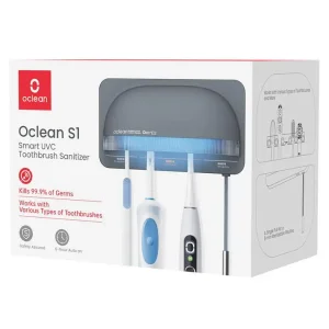 Стерилізатор для зубних щіток Oclean S1 Toothbrush Sanitizer Grey NEW (6970810552645) UA