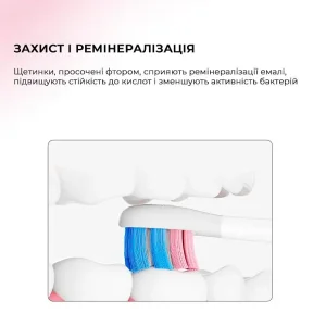 Електрична зубна щітка Oclean X Kids Set Electric Toothbrush Black (6970810557237) UA