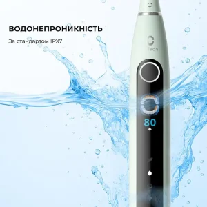 Електрична зубна щітка Oclean X Pro 20 Set Electric Toothbrush Green (6970810556933) UA