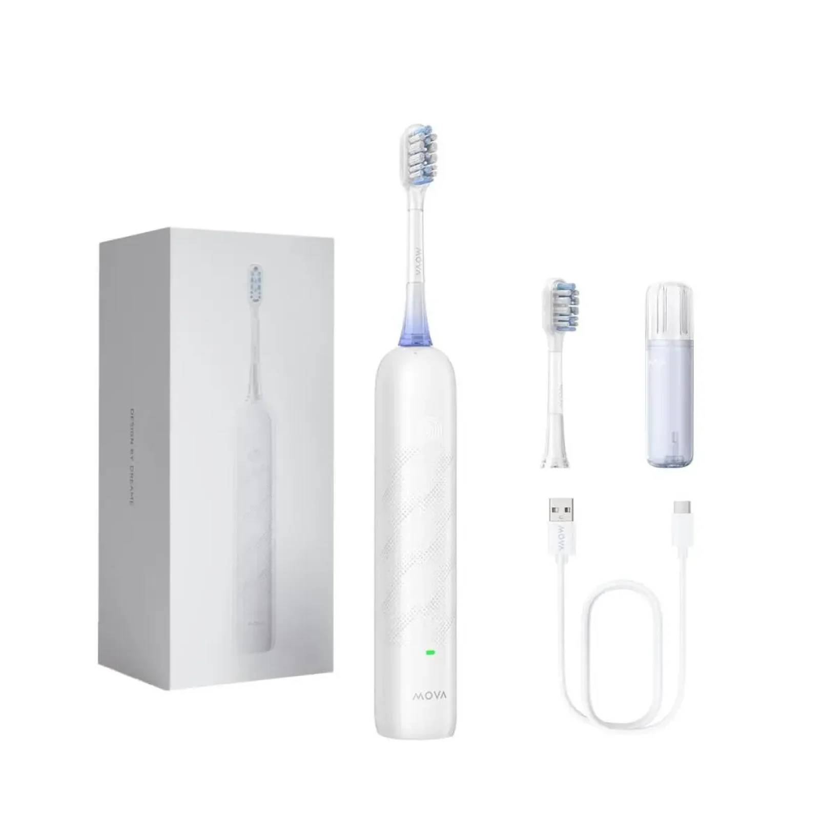Електрична зубна щітка Mova Fresh White (ATB13A-WH) UA