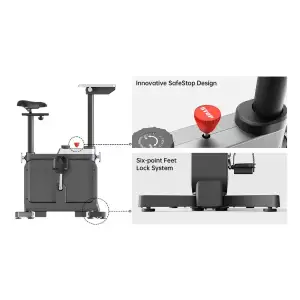 Велотренажер KINGSMIТH Workstation Bike W1B (EBW1B) UA