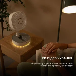 Портативний вентилятор CECOTEC Telescopic fan EnergySilence 1000 FoldAir Portable (CCTC-08361) UA