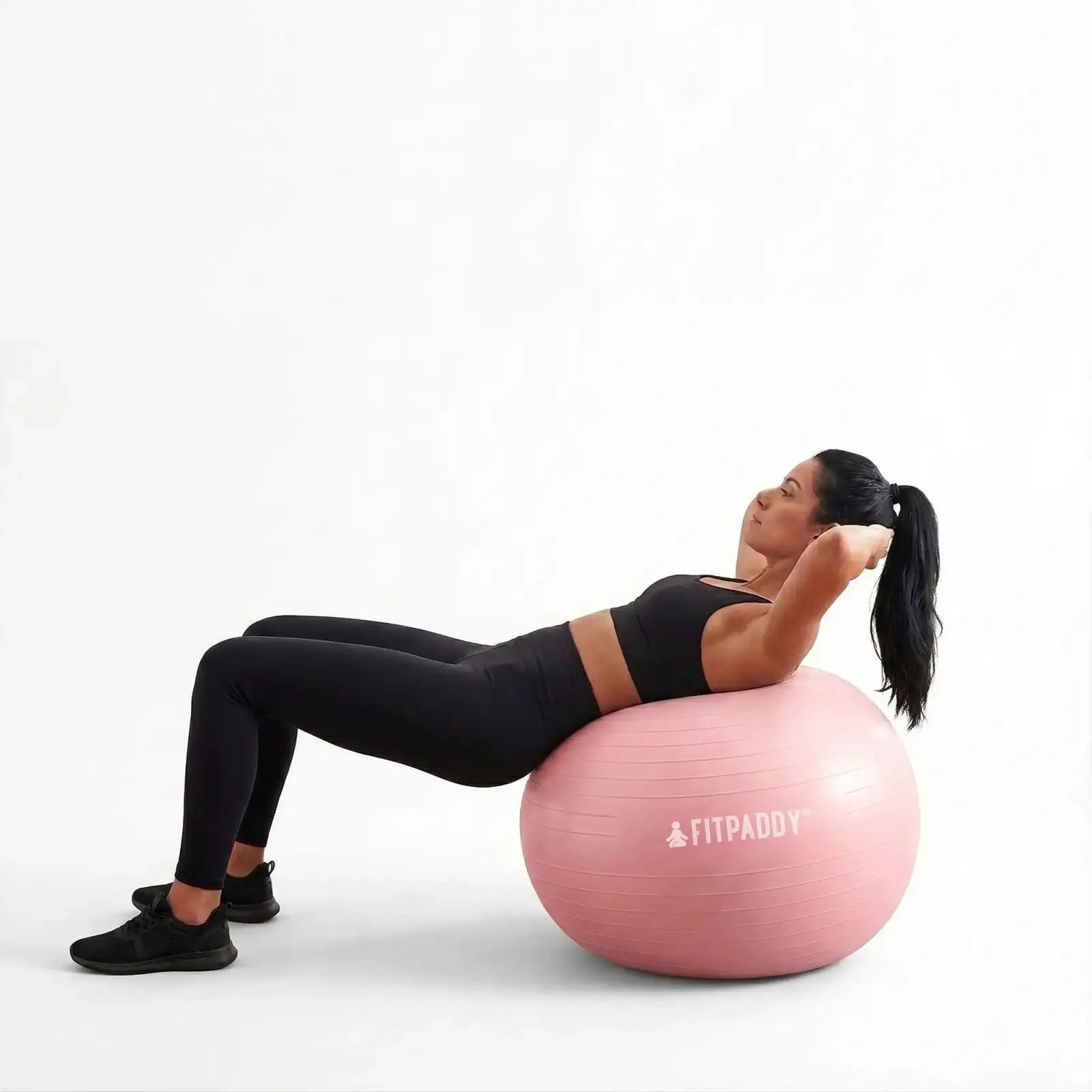 М'яч для фітнесу 65 см рожевий GBALL65PK FITPADDY UA