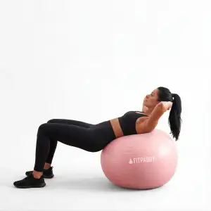 М'яч для фітнесу 65 см рожевий GBALL65PK FITPADDY UA