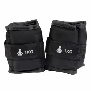 Обважнювачі для щиколотки/зап'ястя 1 кг AKWW2X1BK FITPADDY UA