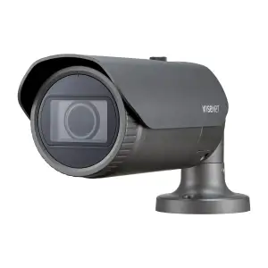 Мережева камера циліндрична 5MP @ 30fps, motorized vari-focal lens 3.1x (3.2 ~ 10.0mm) (100°~31°) QNO-8080R HANWHA VISION UA