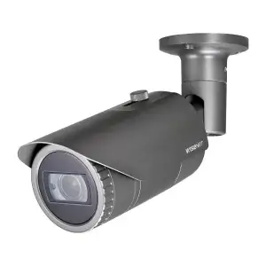 Мережева камера циліндрична 4MP @30fps, motorized vari-focal lens 3.1x (3.2 ~ 10.0mm) QNO-7082R HANWHA VISION UA