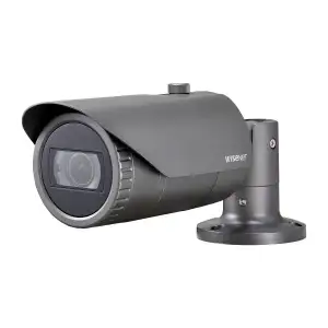 Мережева камера циліндрична 4MP @30fps, motorized vari-focal lens 3.1x (3.2 ~ 10.0mm) QNO-7082R HANWHA VISION UA