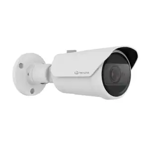 Мережева камера циліндрична 4K @ 30fps, motorized vari-focal lens 3.2~10.2mm (H: 104°~31° / V: 55°~17°) QNO-C9083R HANWHA VISION UA