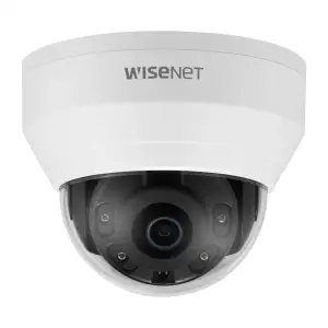 Камера мережева купольна 5MP 2.8mm fixed focal lens (104°) QND-8010R HANWHA (QND-8010R/VAP) UA