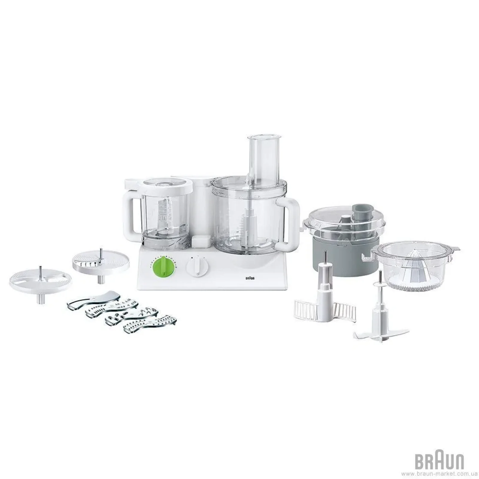 Кухонний комбайн BRAUN FX 3030 White Tribute UA