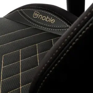 Игровое кресло Noblechairs EPIC PU Leather Black/Gold (NBL-PU-GOL-002) UA
