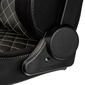 Ігрове крісло Noblechairs EPIC PU Leather Black/Gold (NBL-PU-GOL-002) UA