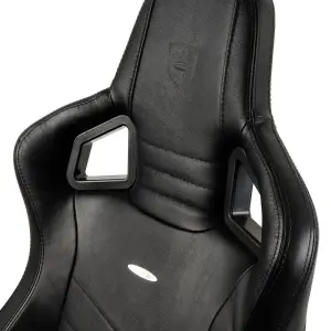 Ігрове крісло Noblechairs EPIC Real Leather Black (NBL-RL-BLA-001) UA