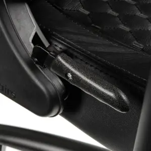 Ігрове крісло Noblechairs EPIC Real Leather Black (NBL-RL-BLA-001) UA