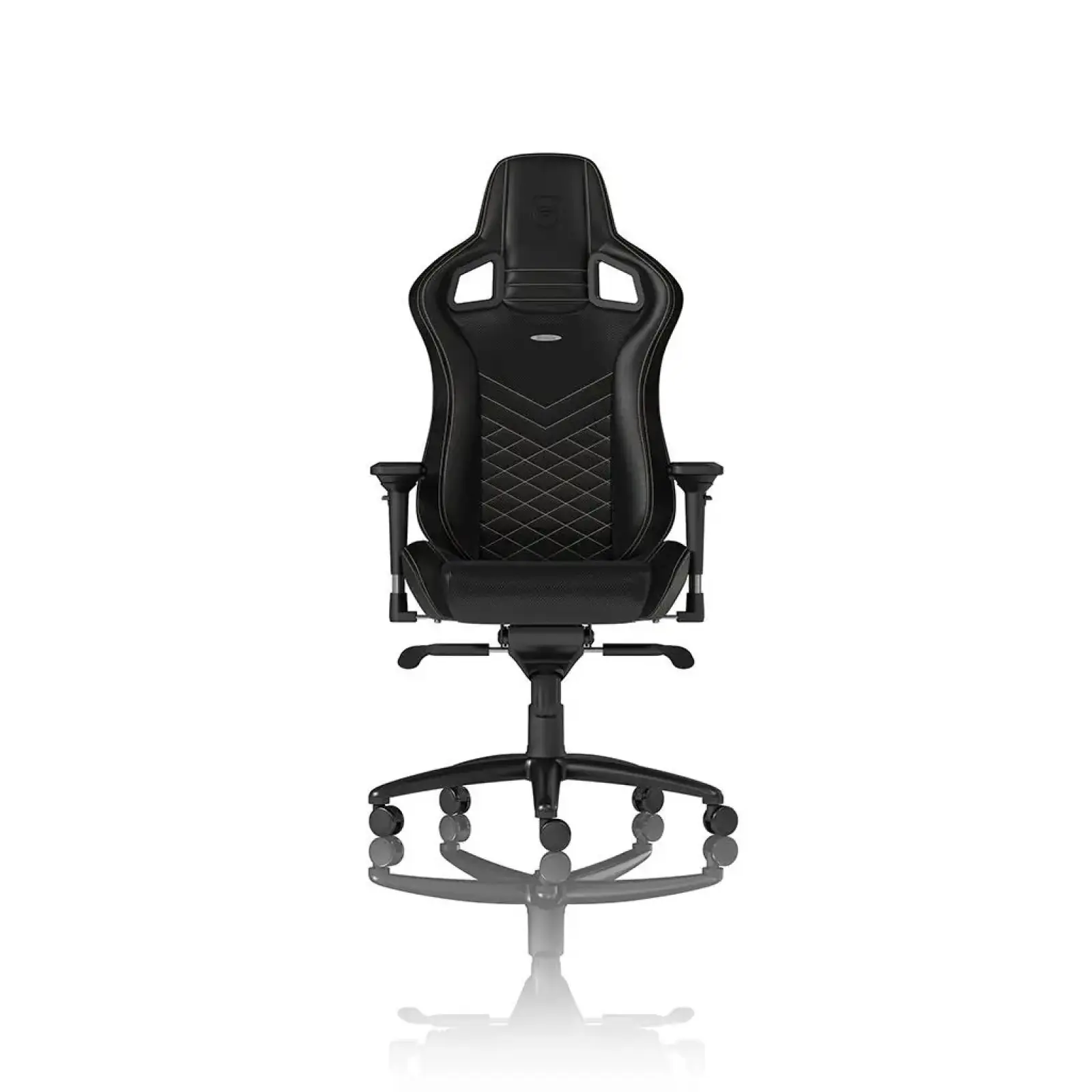 Ігрове крісло Noblechairs EPIC PU Leather Black/Gold (NBL-PU-GOL-002) UA