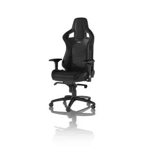 Ігрове крісло Noblechairs EPIC Real Leather Black (NBL-RL-BLA-001) UA