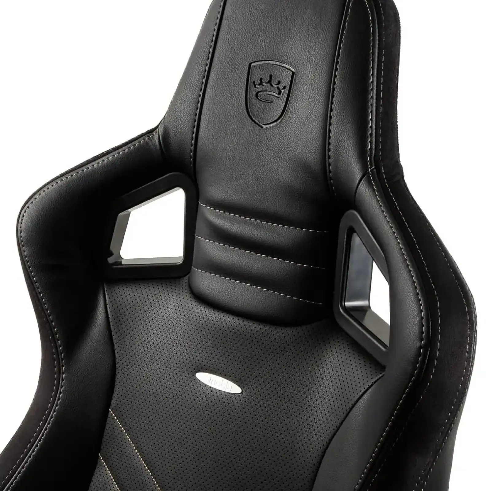 Ігрове крісло Noblechairs EPIC PU Leather Black/Gold (NBL-PU-GOL-002) UA