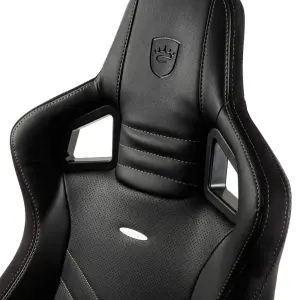 Ігрове крісло Noblechairs EPIC PU Leather Black/Gold (NBL-PU-GOL-002) UA