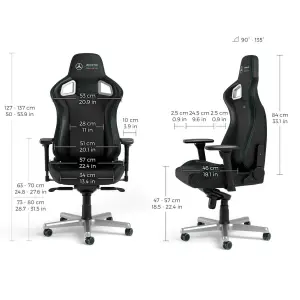 Ігрове крісло Noblechairs EPIC Mercedes-AMG Petronas Motorsport (PGW-NB-EGC-001) UA