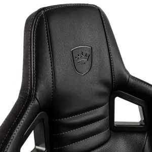 Ігрове крісло Noblechairs EPIC PU Leather Black/Gold (NBL-PU-GOL-002) UA