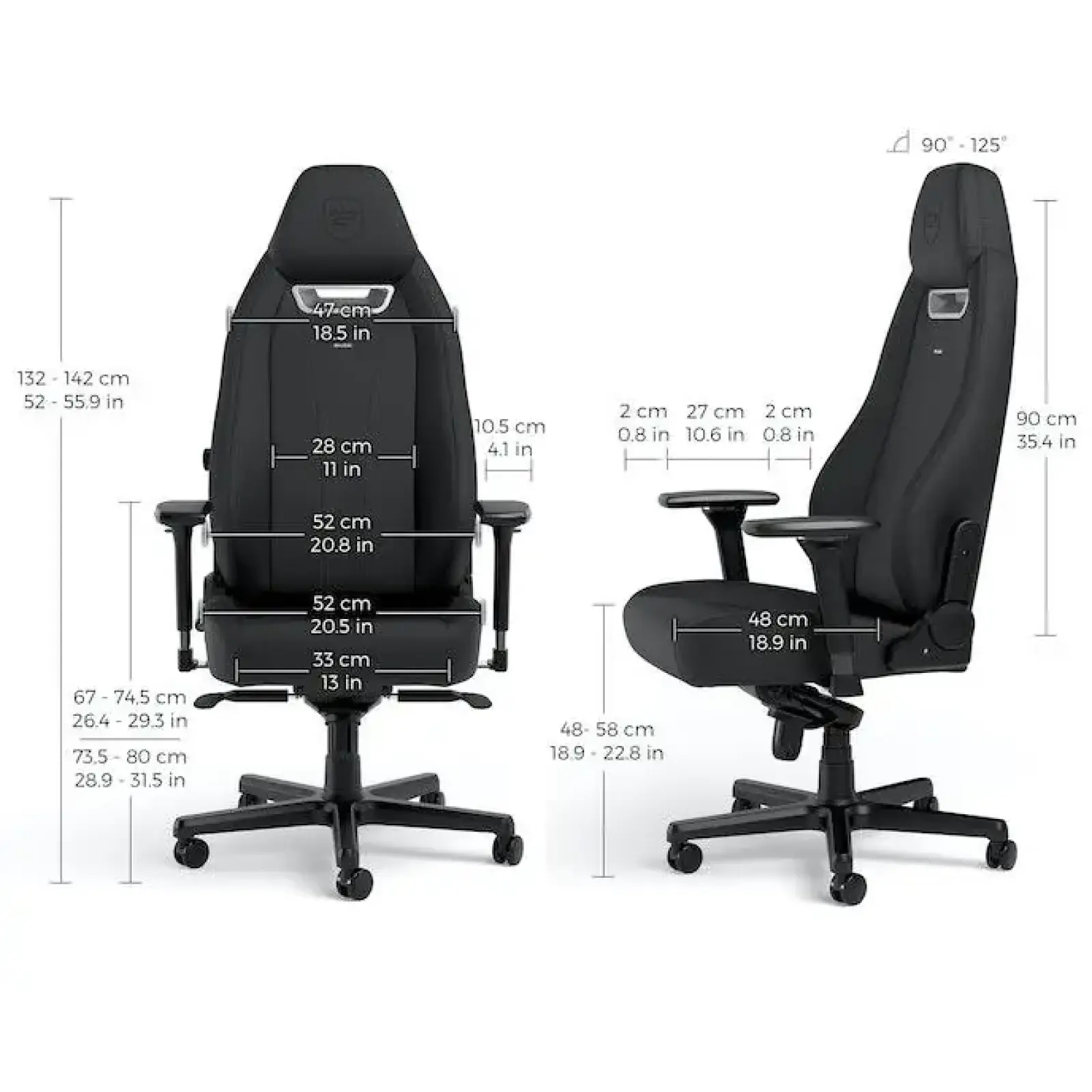 Ігрове крісло Noblechairs Legend Black Edition (NBL-LGD-GER-BED) UA