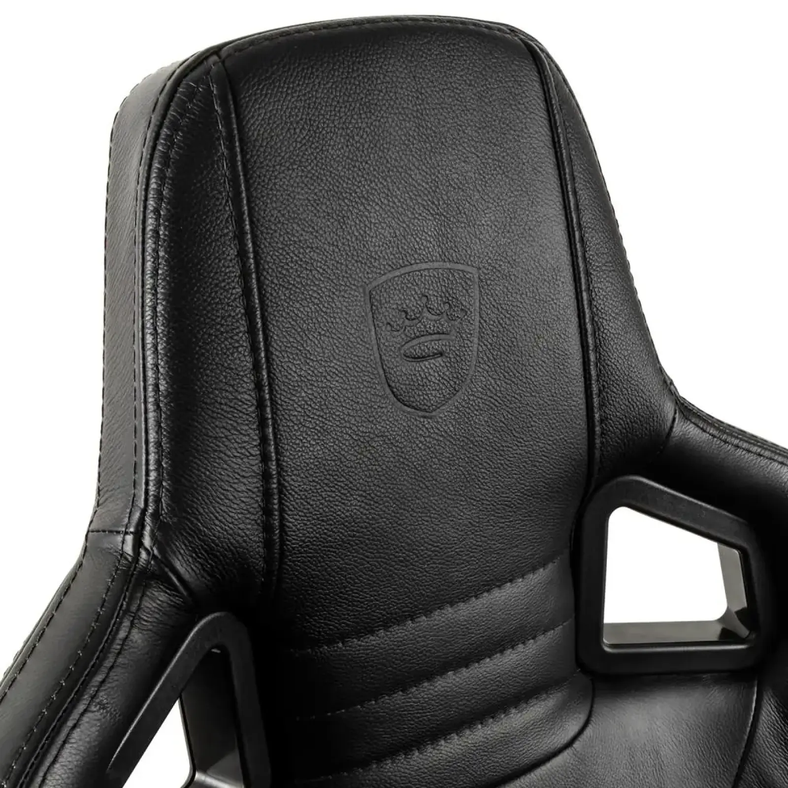 Ігрове крісло Noblechairs EPIC Real Leather Black (NBL-RL-BLA-001) UA
