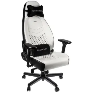 Ігрове крісло Noblechairs ICON White/Black (NBL-ICN-PU-WBK) UA