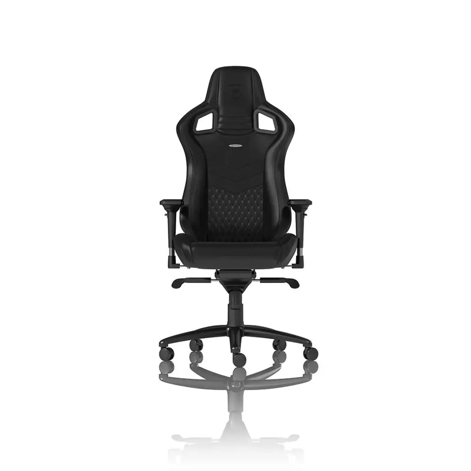 Ігрове крісло Noblechairs EPIC Real Leather Black (NBL-RL-BLA-001) UA