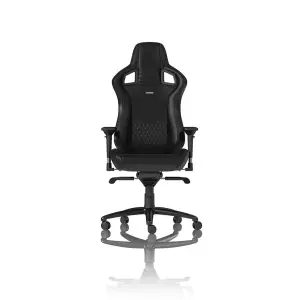 Ігрове крісло Noblechairs EPIC Real Leather Black (NBL-RL-BLA-001) UA