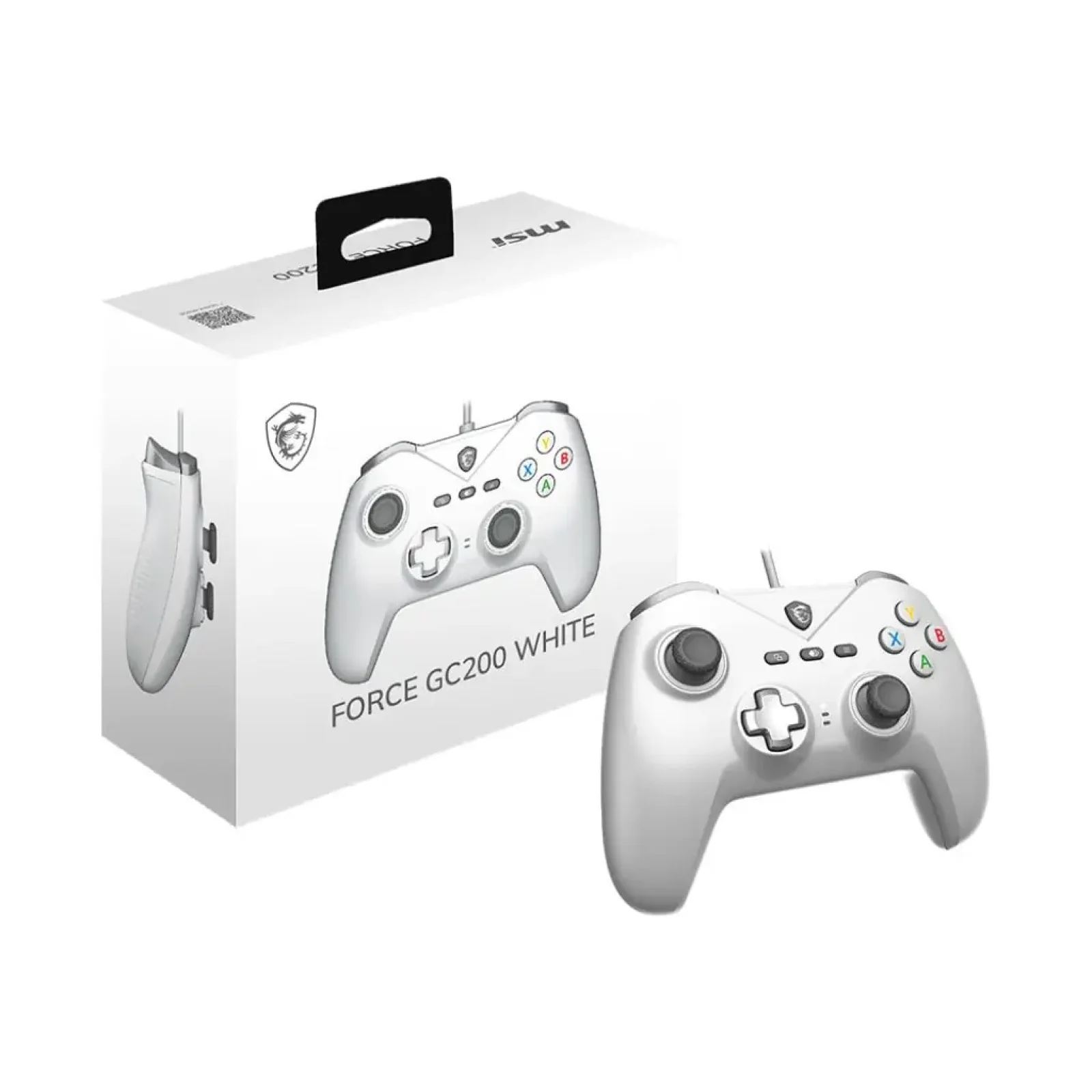 Геймпад MSI FORCE GC200 WIRED WHITE (FORCE GC200 WHITE) UA
