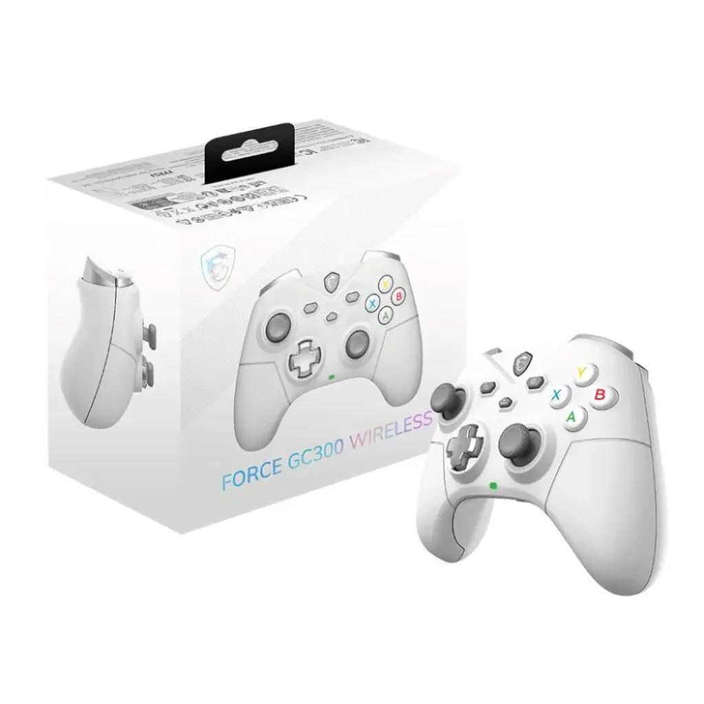 Маніпулятор ігровий WRL FORCE GC300 W WHITE MSI UA
