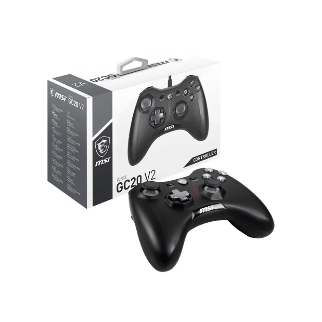Джойстик Ігровий FORCE GC20 BLACK FORCE GC20 V2 MSI UA
