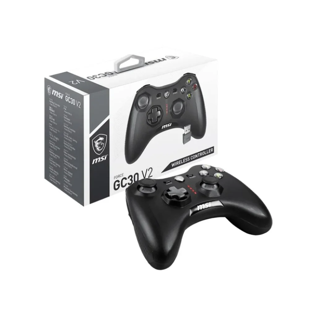 Маніпулятор ігровий WRL FORCE GC30 V2 BLACK MSI UA