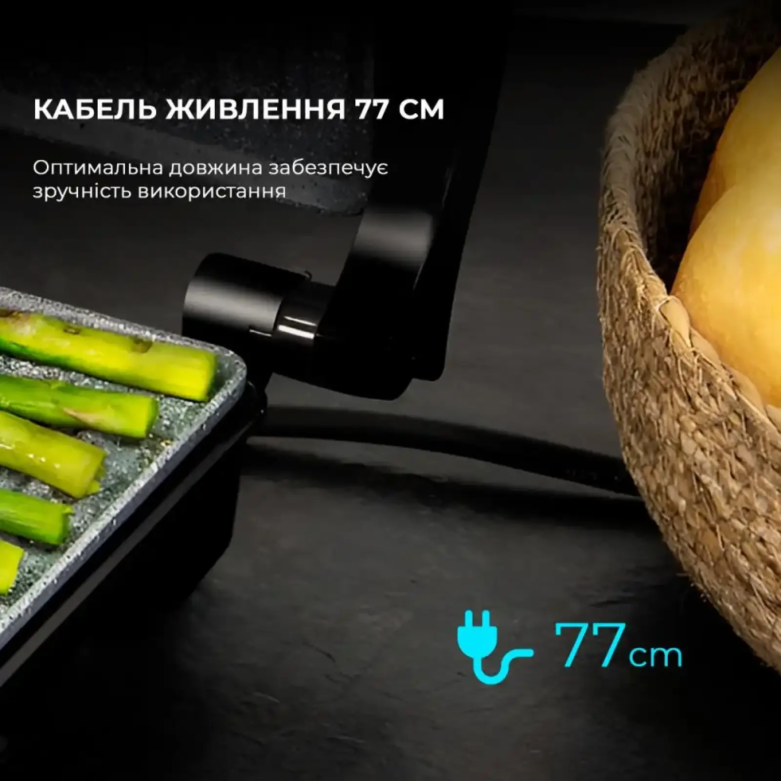 Гриль електричний CECOTEC Rock’nGrill 1500 Rapid (CCTC-03065) UA