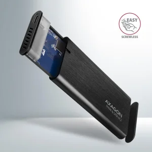 Зовнішній карман для SSD-накопичувачів AXAGON EEM2-SB2 SuperSpeed+ USB-C - M.2 NVMe & SATA SSD RAW box UA