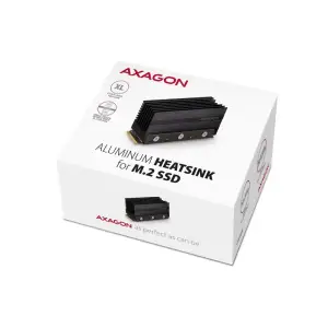 Радіатор з пасивним охолодженням для SSD-накопичувачів AXAGON CLR-M2XL heatsink for M.2 SSD UA