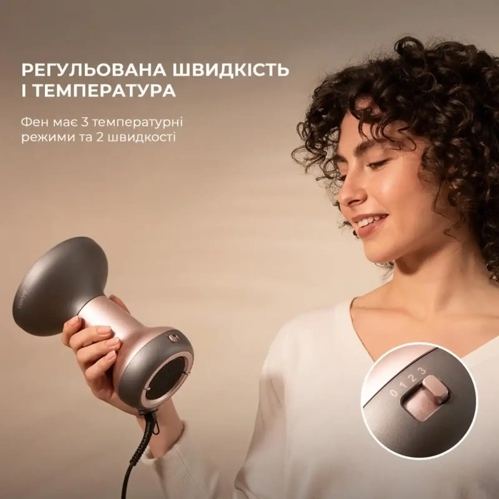 Фен CECOTEC Ionicare MagiCurls Grey (CCTC-04417) UA