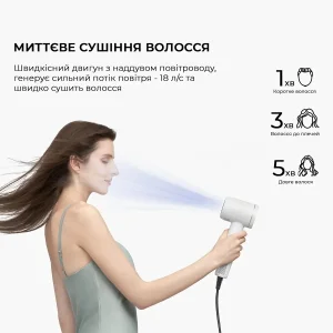 Фен для волосся Jimmy F7 White (JIMMY F7 (WHITE)) UA