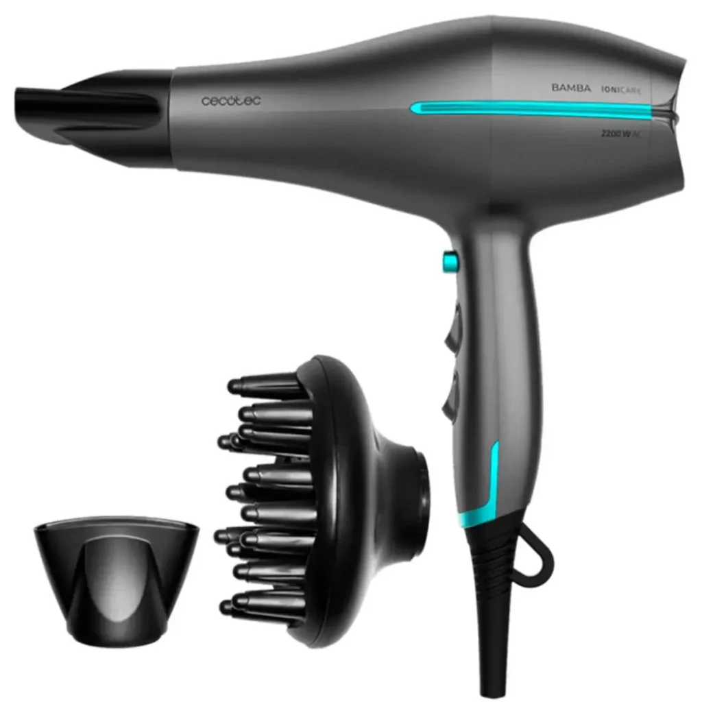 Фен Cecotec Bamba IoniCare 5300 Maxi Aura Black (CCTC-04203) UA