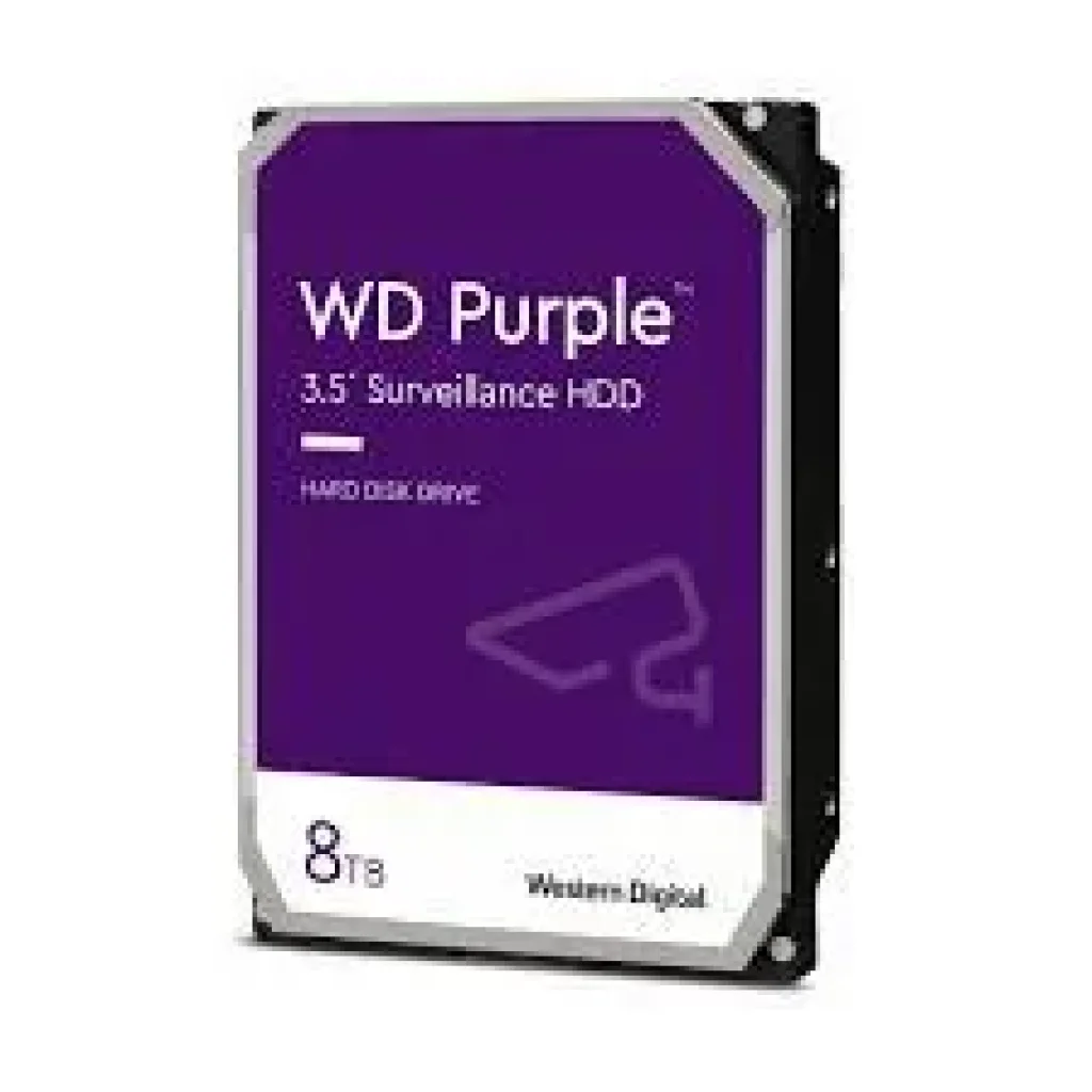 Жорсткий диск (HDD) SATA 8TB 6GB/S 256MB PURPLE WD85PURZ WDC UA