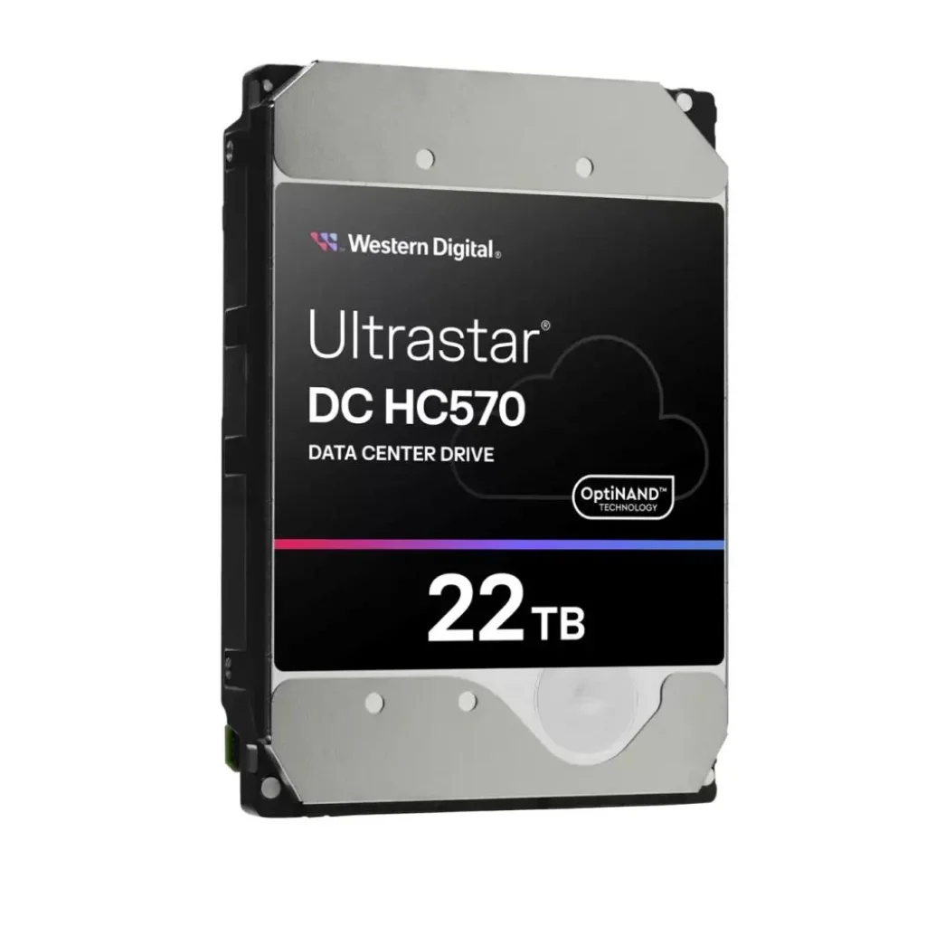 Жорсткий диск HDD SATA 22TB 7200RPM 6GB/S 512MB DC HC570 0F48155 WD UA