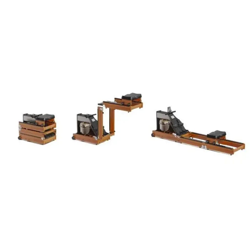 Раскладной гребной тренажер KingSmith Foldable Rowing Machine Black Brown (RMWR1F SA) EU
