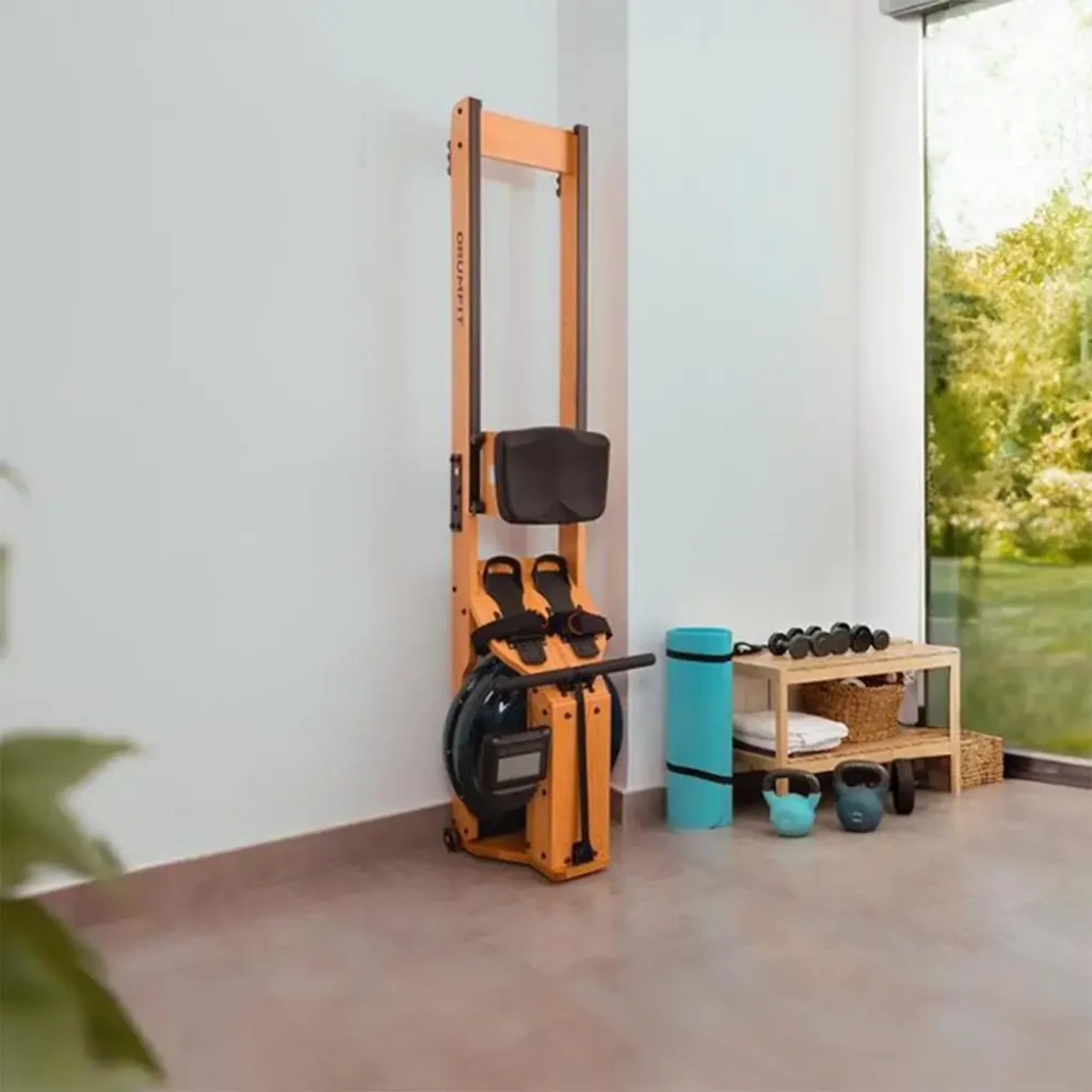 Гребной тренажер Cecotec Drumfit Rower 20000 Neptuno Wood (CCTC-07226) UA
