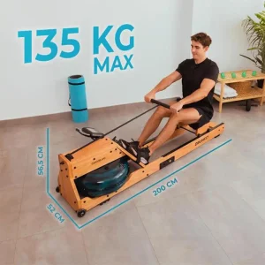 Гребной тренажер Cecotec Drumfit Rower 20000 Neptuno Wood (CCTC-07226) UA