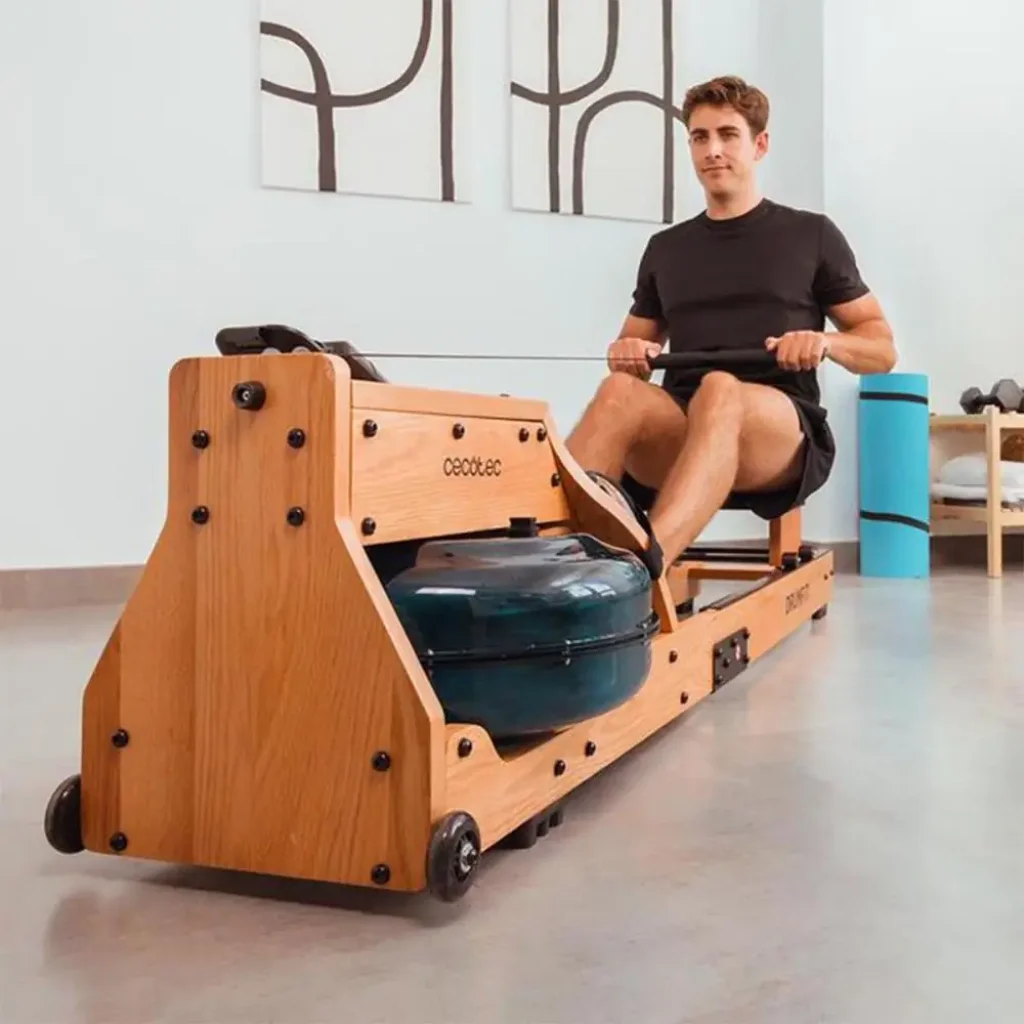 Гребной тренажер Cecotec Drumfit Rower 20000 Neptuno Wood (CCTC-07226) UA
