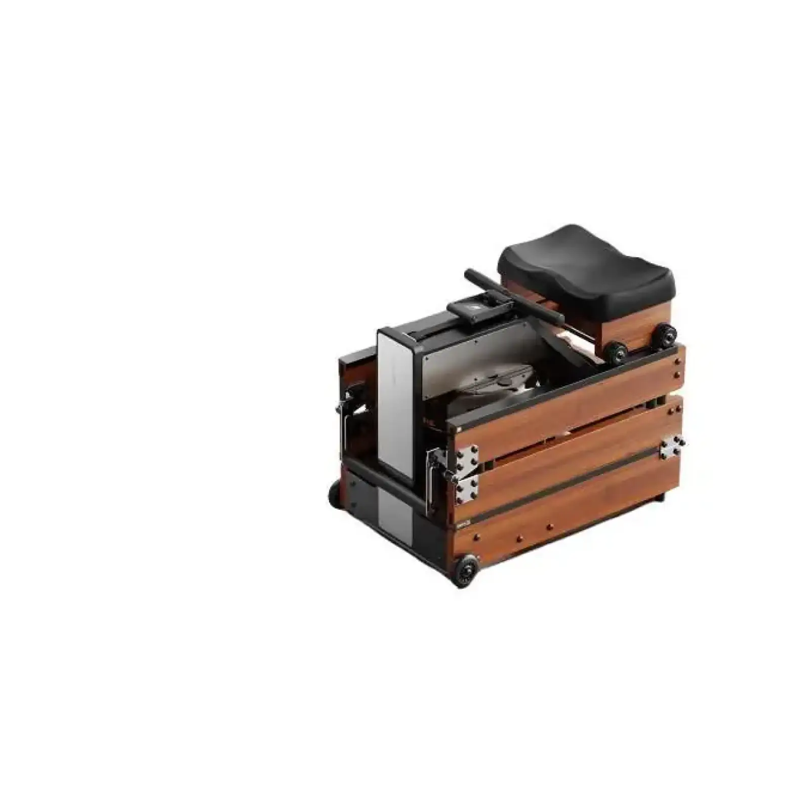 Розкладний гребний тренажер KingSmith Foldable Rowing Machine Black Brown (RMWR1F SA) UA