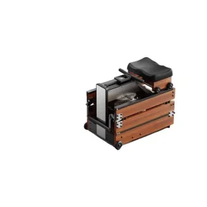 Раскладной гребной тренажер KingSmith Foldable Rowing Machine Black Brown (RMWR1F SA) EU